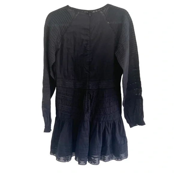 $498 Veronica Beard Addilyn Dress in Ink blue Size 6 Revolve Shopbop - Picture 8 of 11